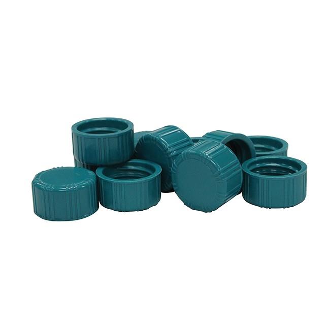Chromatography Research Supplies 15-425 Solid Screw Cap w/ PTFE Liner (100/pk)